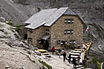 8 . Tag - Langkofelhütte (2253m)