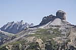 6. Tag - Blick vom Übergang Forcella Col di Mezzo (2315 m)