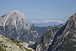 6. Tag - Blick vom Übergang Forcella Col di Mezzo (2315 m)