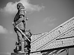 Vasco da Gama Standbild vor der Kornhausbrücke
